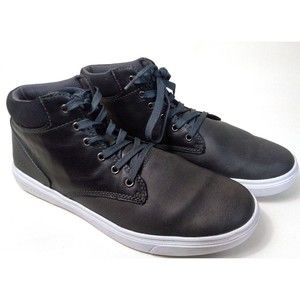 Perry Ellis Portfolio Santa Cruze Shoes Men's Size 10 Gray Lace Up High Tops